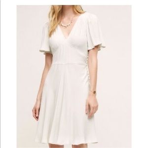 EUC Anthropologie Ghost London Gray Dress Size M